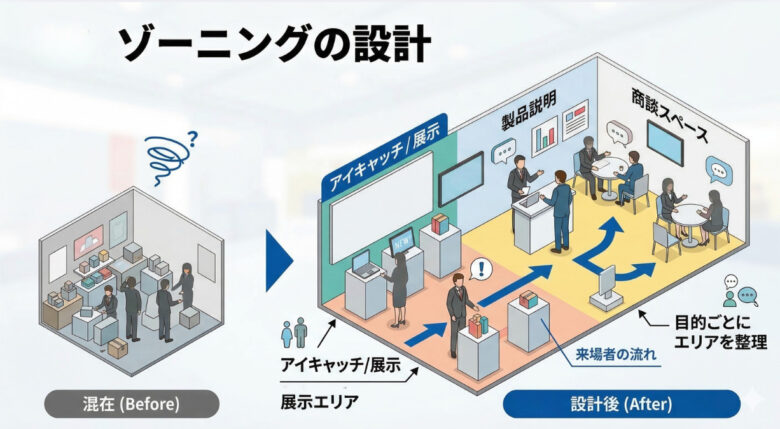 ゾーニングの設計イメージ