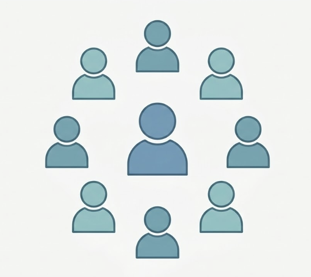 スタッフの配置確認と全体ミーティング