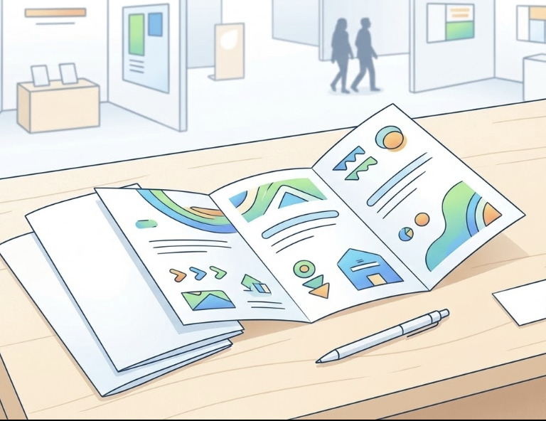 ノベルティやチラシなど配布物の制作