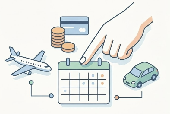 宿泊・交通手配