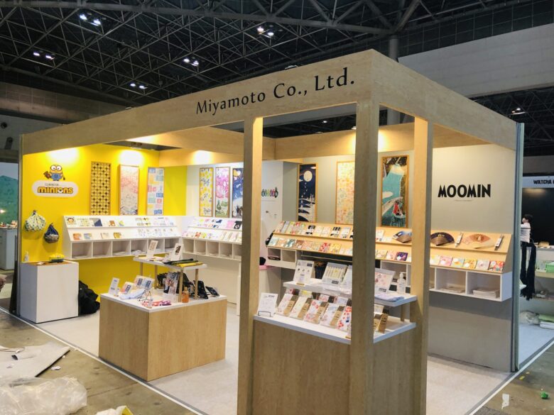 宮本株式会社の展示会ブースレイアウト