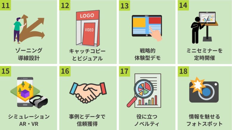 展示会 集客 アイデア12