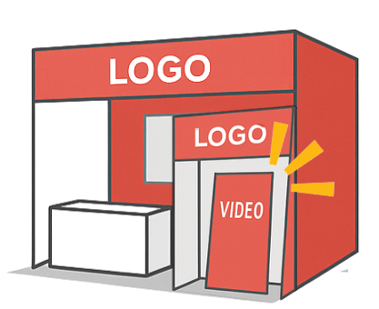 展示会ディスプレイのコツ | 展示ゾーンを入口付近に配置する