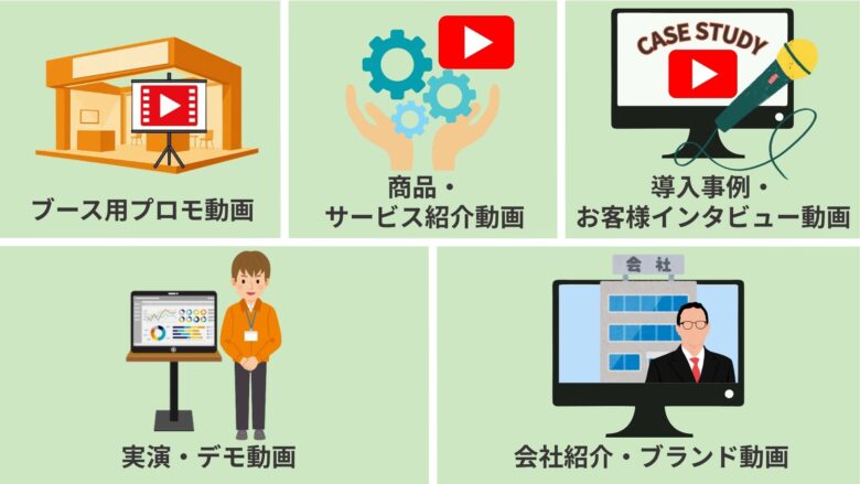 展示会 動画 制作5